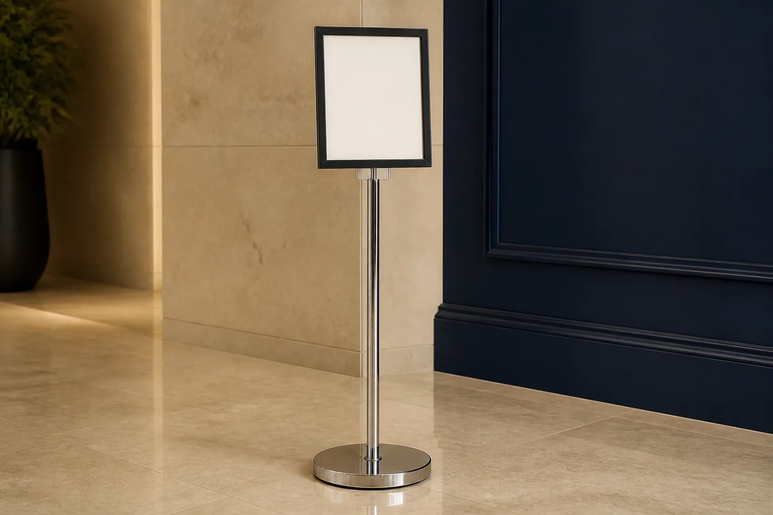 Free-Standing Sign Stands rental equipment